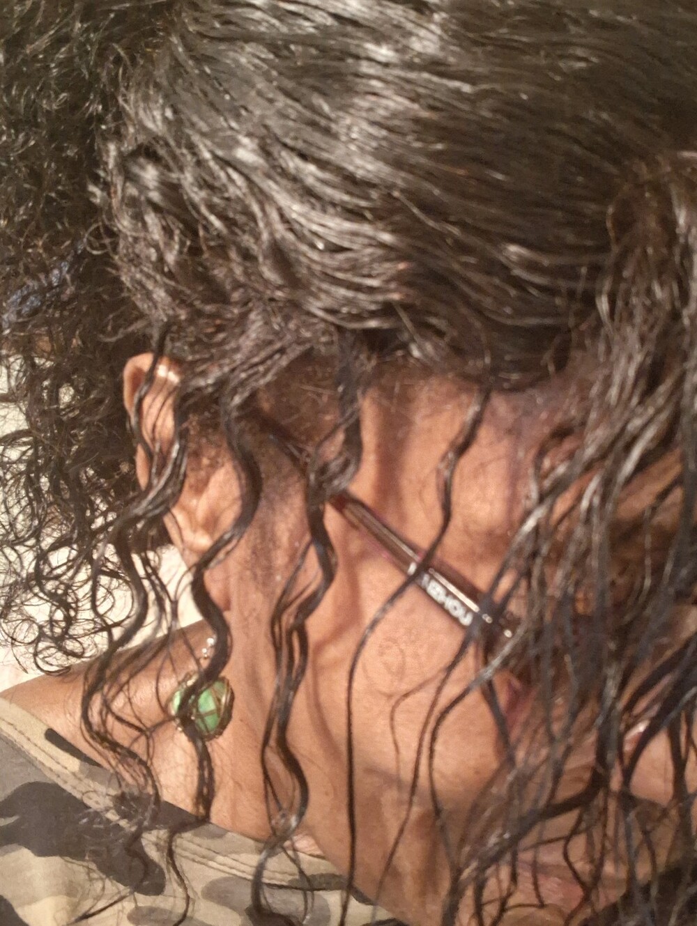 Silkwave 360° Glueless Curly Wig - Black - - Picture 2 of 16